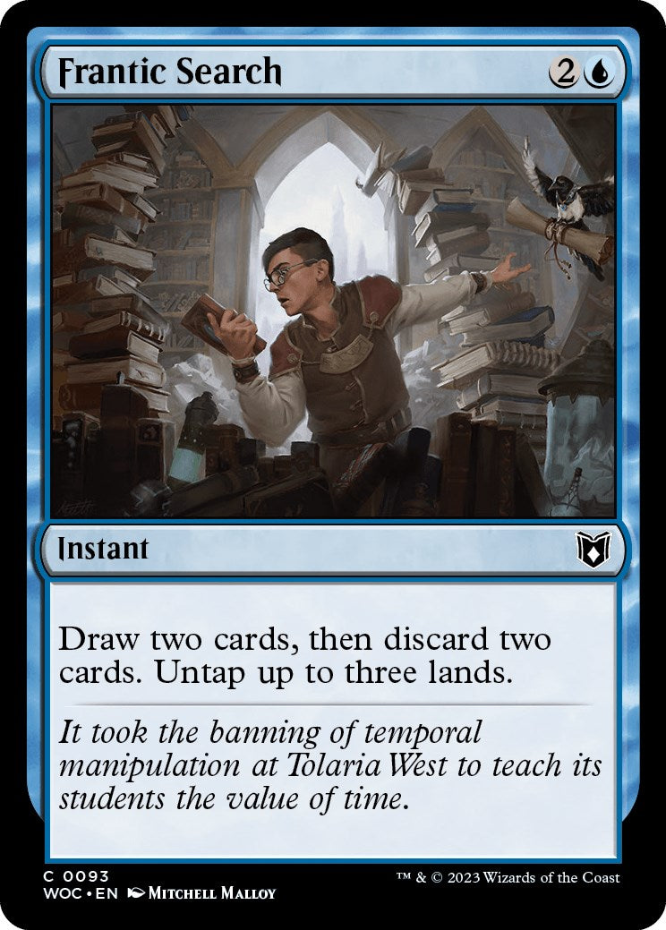 Frantic Search [Wilds of Eldraine Commander] - Magic: The Gathering - Card Brawlers | Quebec | Canada |