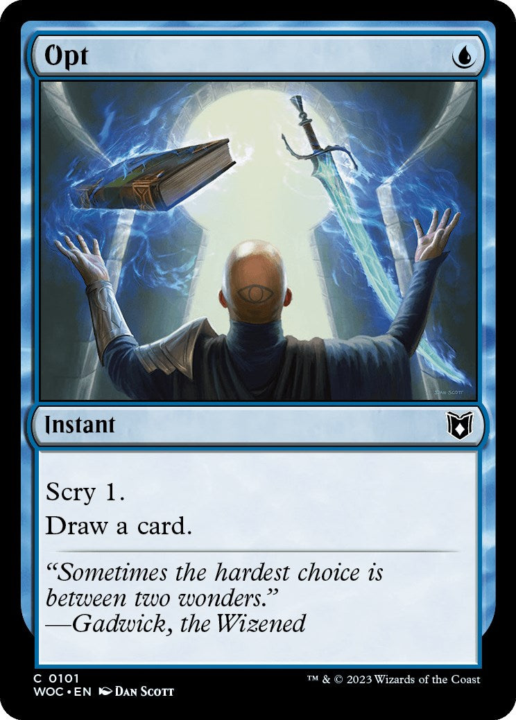 Opt [Wilds of Eldraine Commander] - Magic: The Gathering - Card Brawlers | Quebec | Canada |