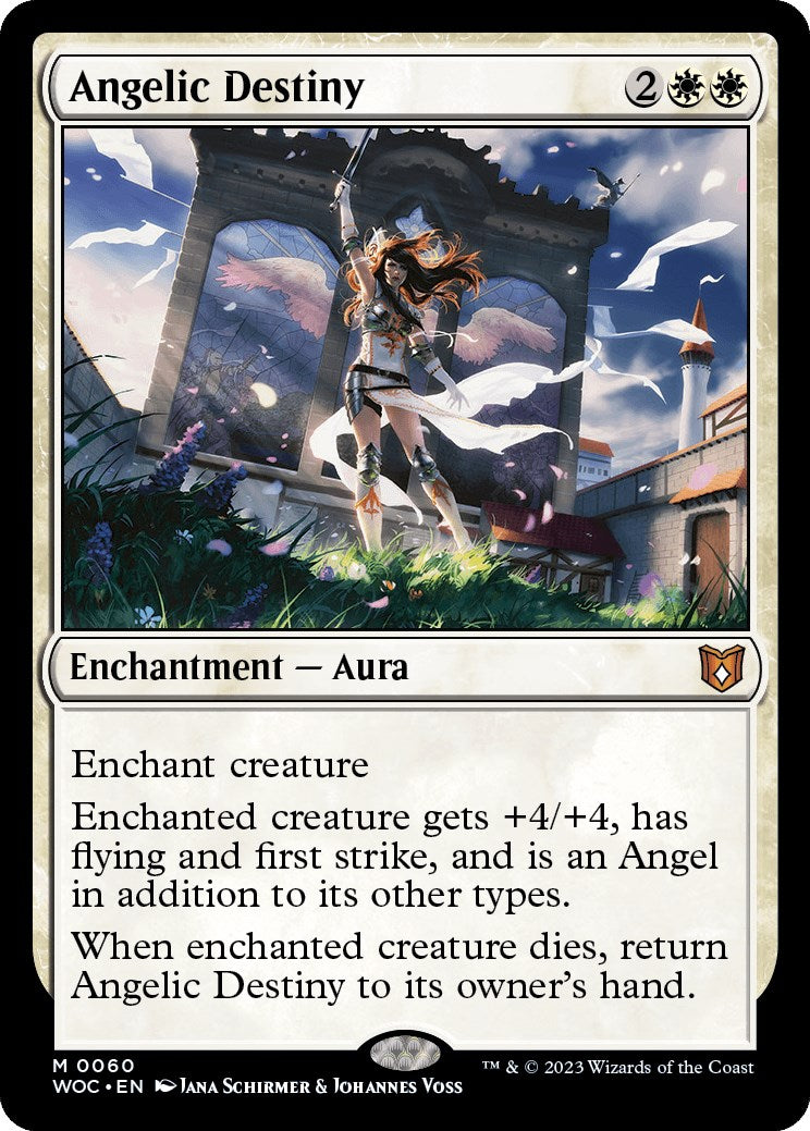 Angelic Destiny [Wilds of Eldraine Commander] - Magic: The Gathering - Card Brawlers | Quebec | Canada |