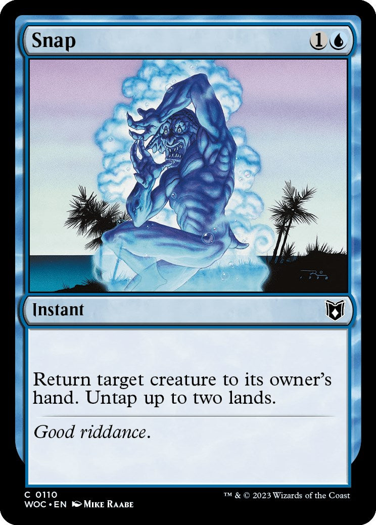 Snap [Wilds of Eldraine Commander] - Magic: The Gathering - Card Brawlers | Quebec | Canada |