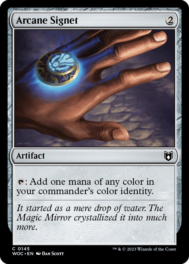 Arcane Signet [Wilds of Eldraine Commander] - Magic: The Gathering - Card Brawlers | Quebec | Canada |