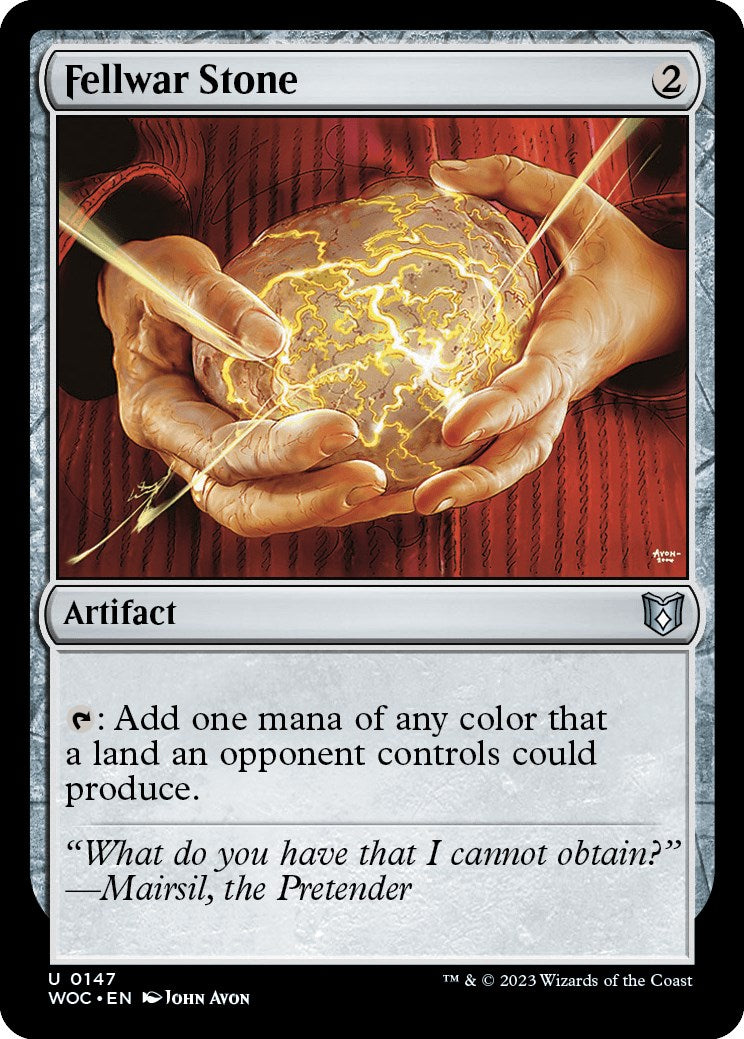Fellwar Stone [Wilds of Eldraine Commander] - Magic: The Gathering - Card Brawlers | Quebec | Canada |