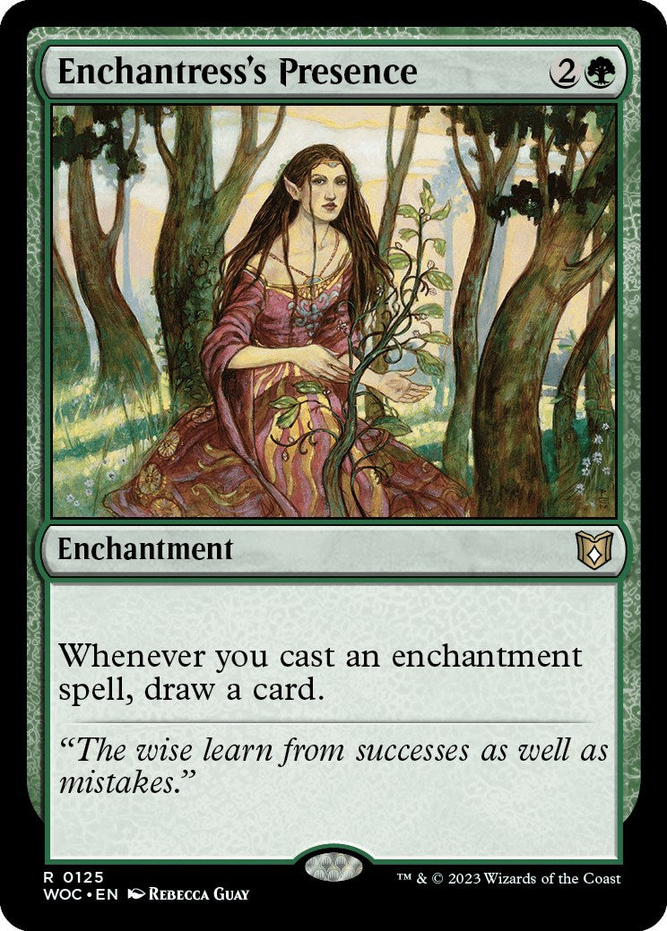 Enchantress's Presence [Wilds of Eldraine Commander] - Magic: The Gathering - Card Brawlers | Quebec | Canada |