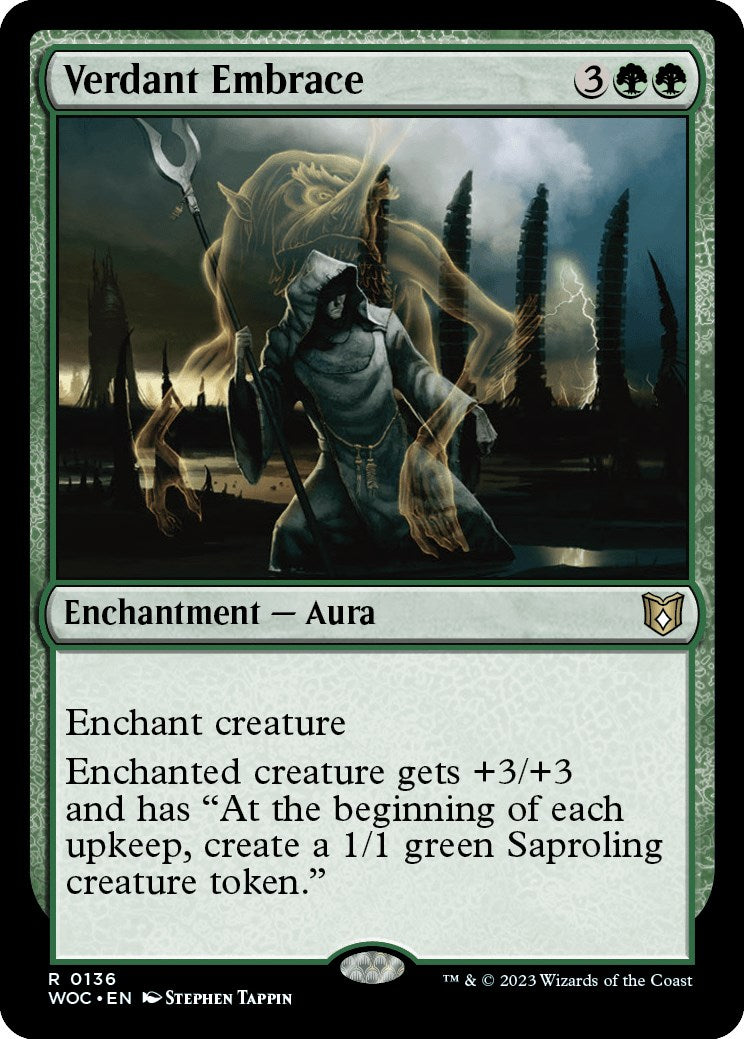 Verdant Embrace [Wilds of Eldraine Commander] - Magic: The Gathering - Card Brawlers | Quebec | Canada |