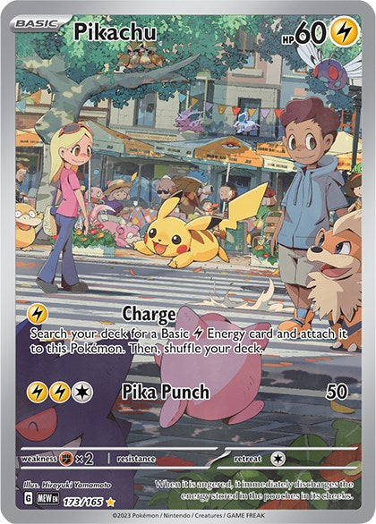 Pikachu (173/165) [Scarlet & Violet 151] - Pokémon - Card Brawlers | Quebec | Canada |