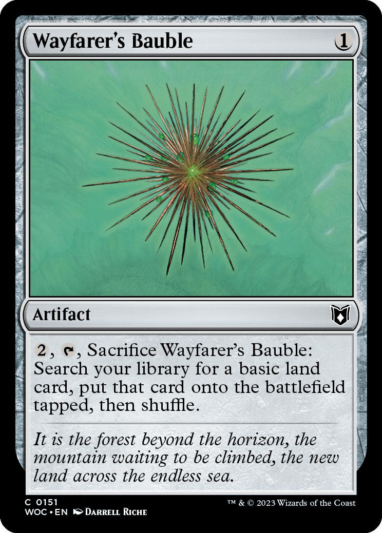 Wayfarer's Bauble [Wilds of Eldraine Commander] - Magic: The Gathering - Card Brawlers | Quebec | Canada |