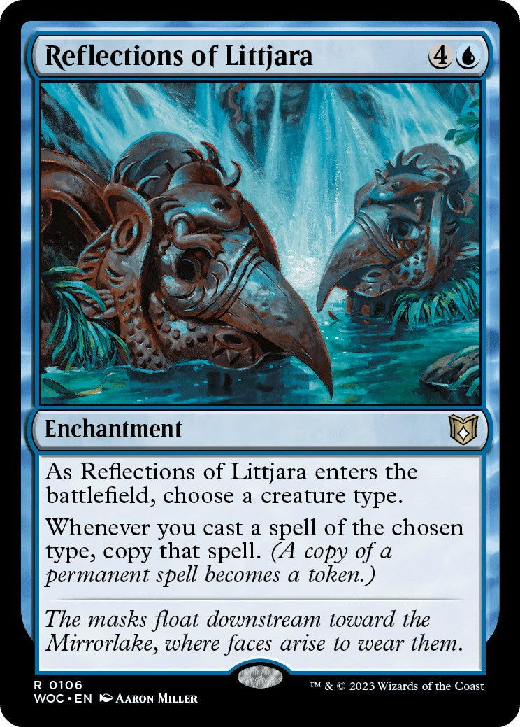 Reflections of Littjara [Wilds of Eldraine Commander] - Magic: The Gathering - Card Brawlers | Quebec | Canada |