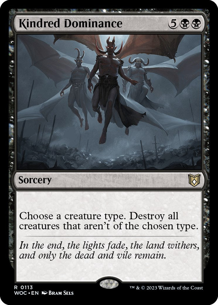 Kindred Dominance [Wilds of Eldraine Commander] - Magic: The Gathering - Card Brawlers | Quebec | Canada |