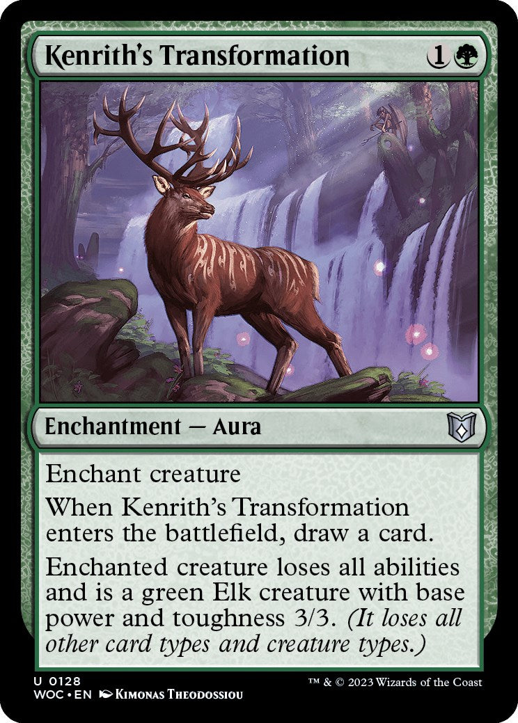Kenrith's Transformation [Wilds of Eldraine Commander] - Magic: The Gathering - Card Brawlers | Quebec | Canada |