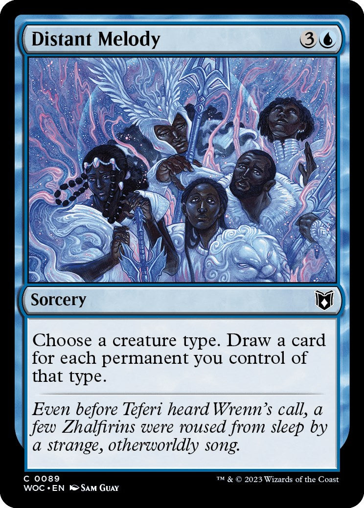 Distant Melody [Wilds of Eldraine Commander] - Magic: The Gathering - Card Brawlers | Quebec | Canada |