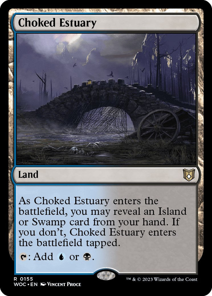 Choked Estuary [Wilds of Eldraine Commander] - Magic: The Gathering - Card Brawlers | Quebec | Canada |