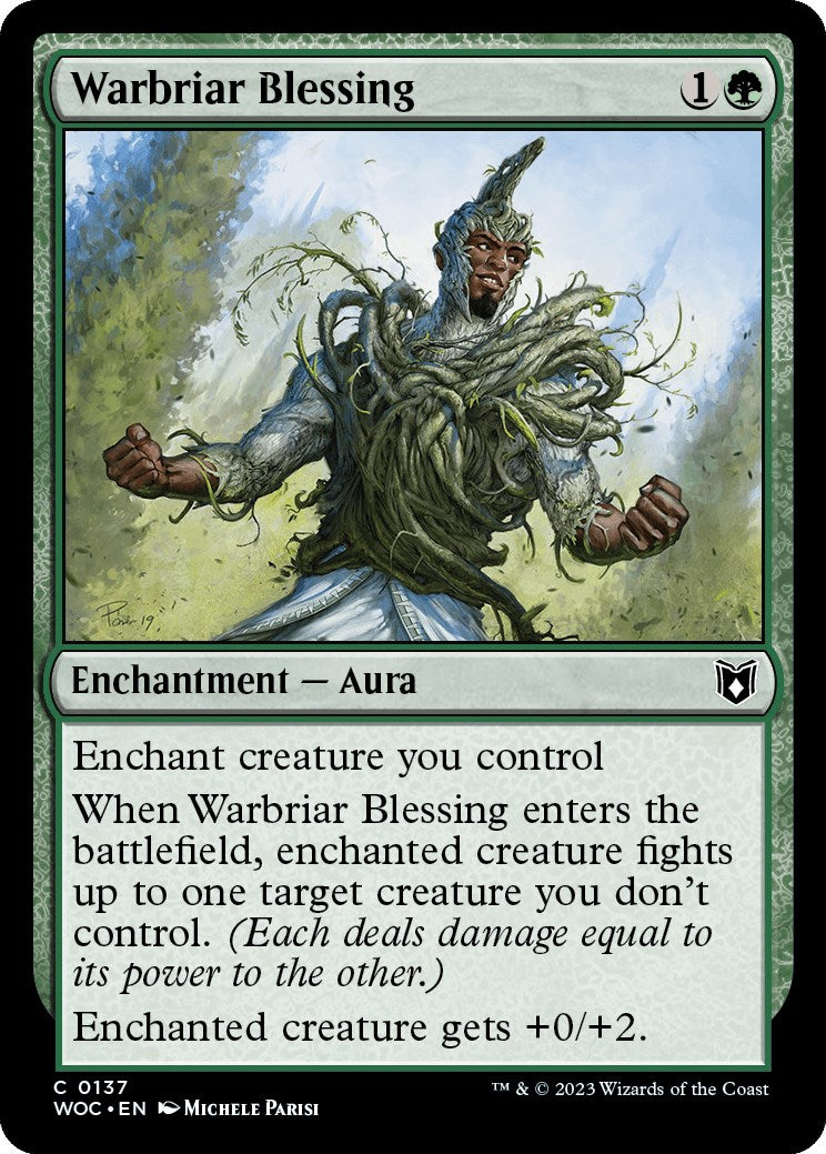 Warbriar Blessing [Wilds of Eldraine Commander] - Magic: The Gathering - Card Brawlers | Quebec | Canada |