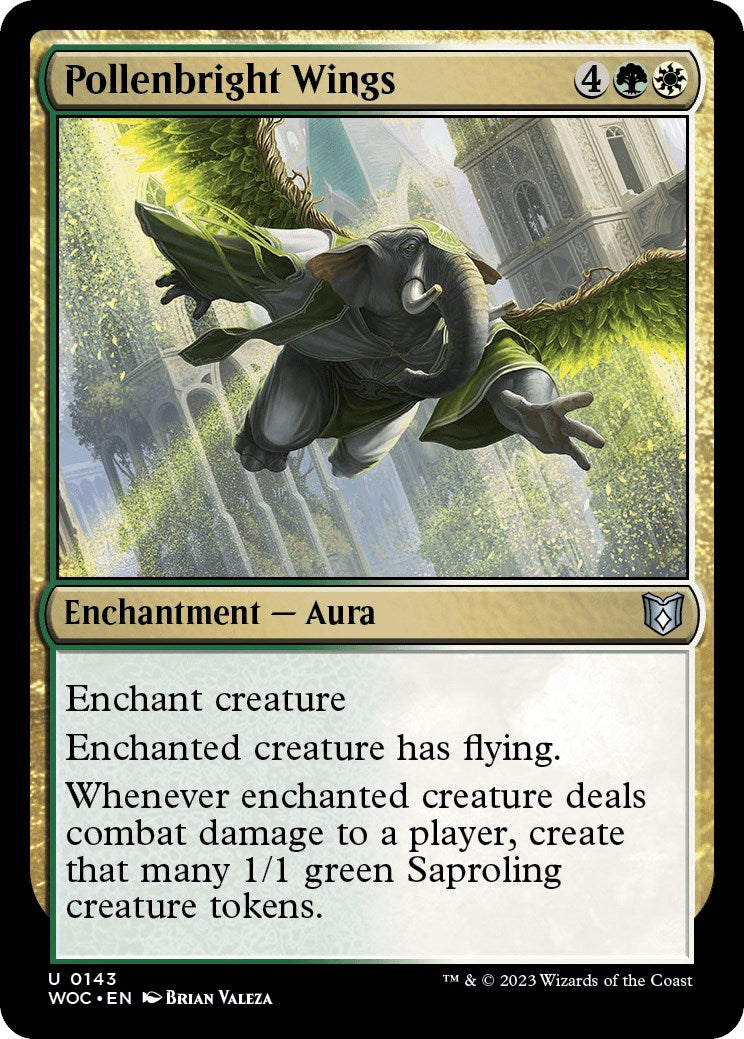 Pollenbright Wings [Wilds of Eldraine Commander] - Magic: The Gathering - Card Brawlers | Quebec | Canada |