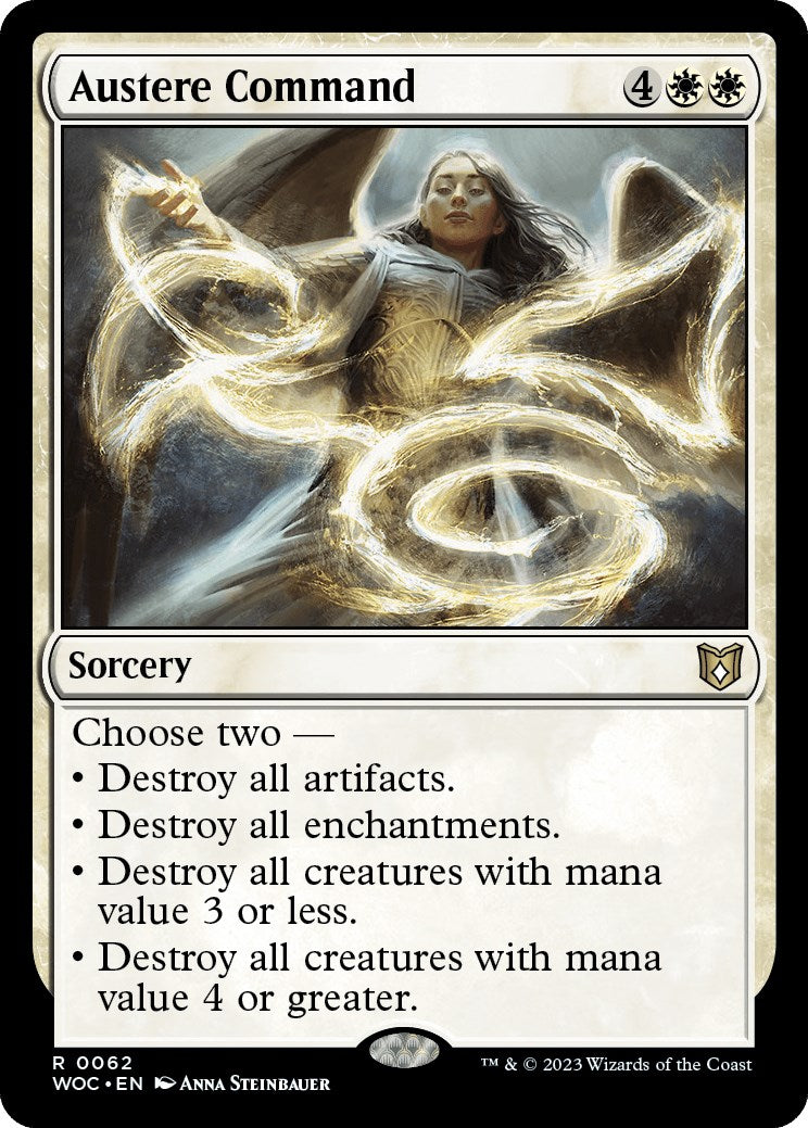 Austere Command [Wilds of Eldraine Commander] - Magic: The Gathering - Card Brawlers | Quebec | Canada |