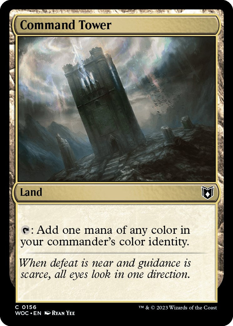 Command Tower [Wilds of Eldraine Commander] - Magic: The Gathering - Card Brawlers | Quebec | Canada |