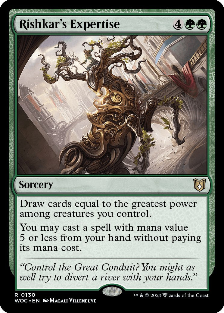 Rishkar's Expertise [Wilds of Eldraine Commander] - Magic: The Gathering - Card Brawlers | Quebec | Canada |