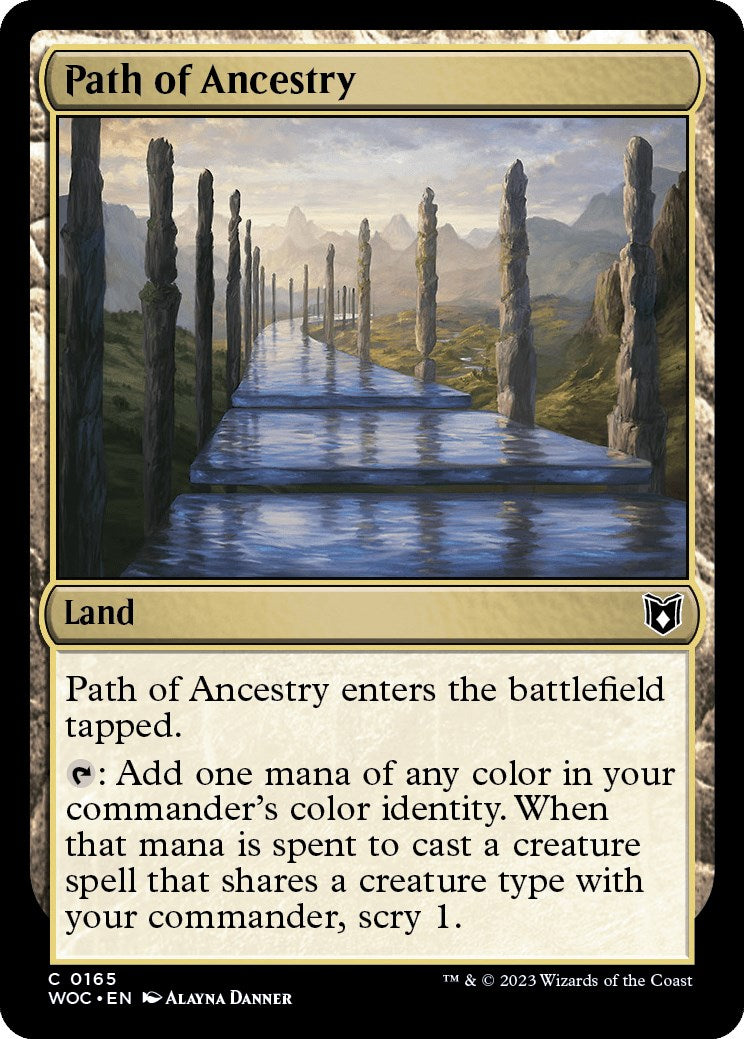 Path of Ancestry [Wilds of Eldraine Commander] - Magic: The Gathering - Card Brawlers | Quebec | Canada |