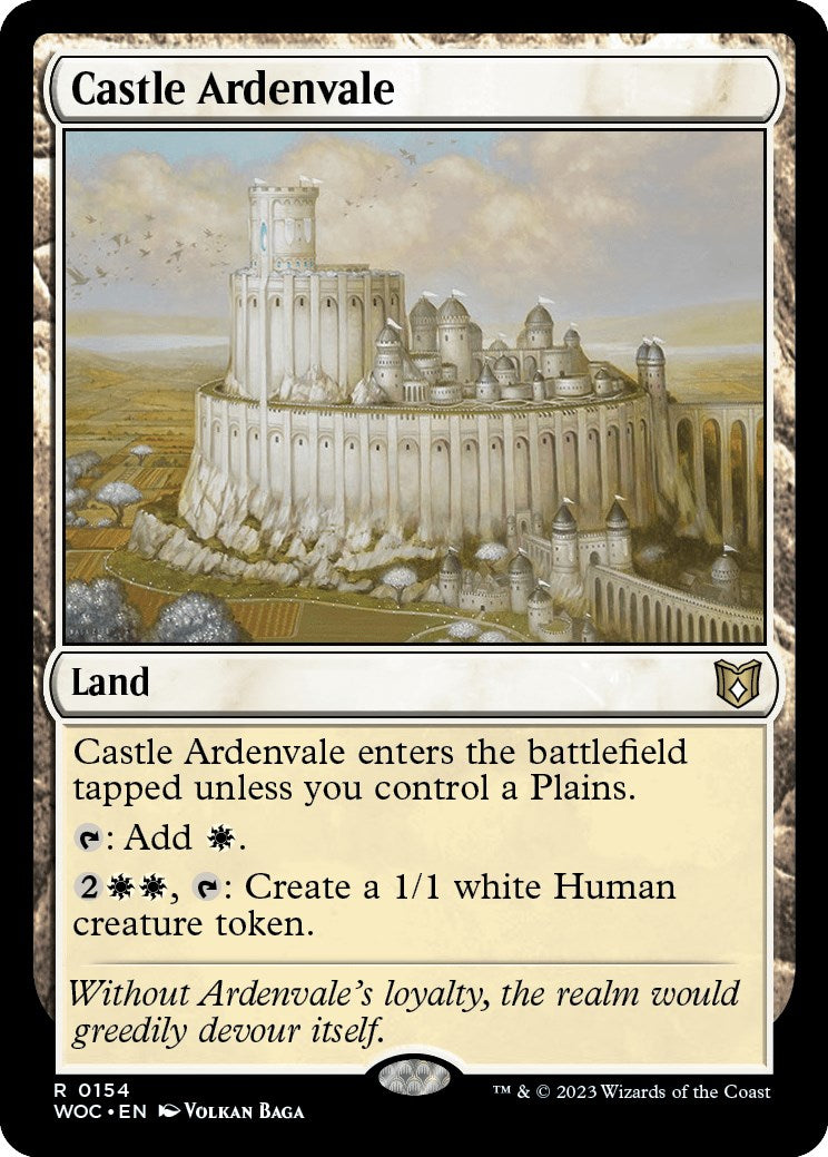 Castle Ardenvale [Wilds of Eldraine Commander] - Magic: The Gathering - Card Brawlers | Quebec | Canada |