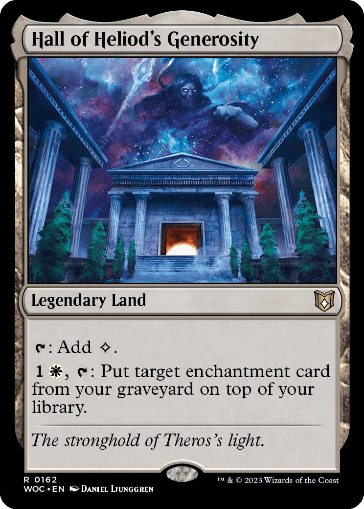 Hall of Heliod's Generosity [Wilds of Eldraine Commander] - Magic: The Gathering - Card Brawlers | Quebec | Canada |