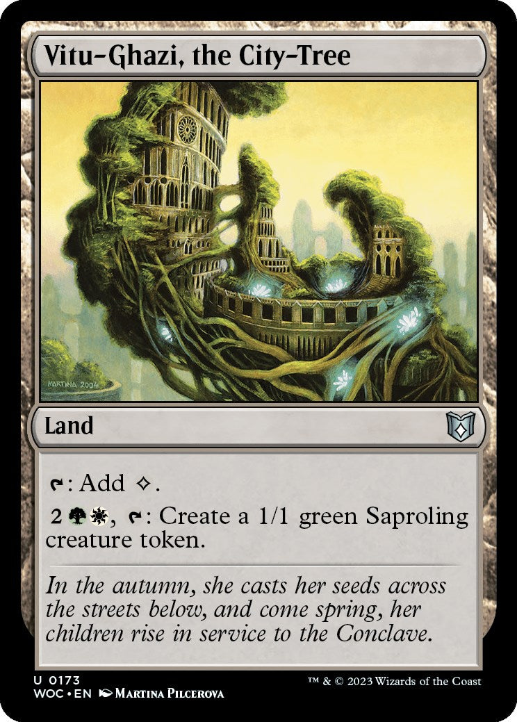 Vitu-Ghazi, the City-Tree [Wilds of Eldraine Commander] - Magic: The Gathering - Card Brawlers | Quebec | Canada |
