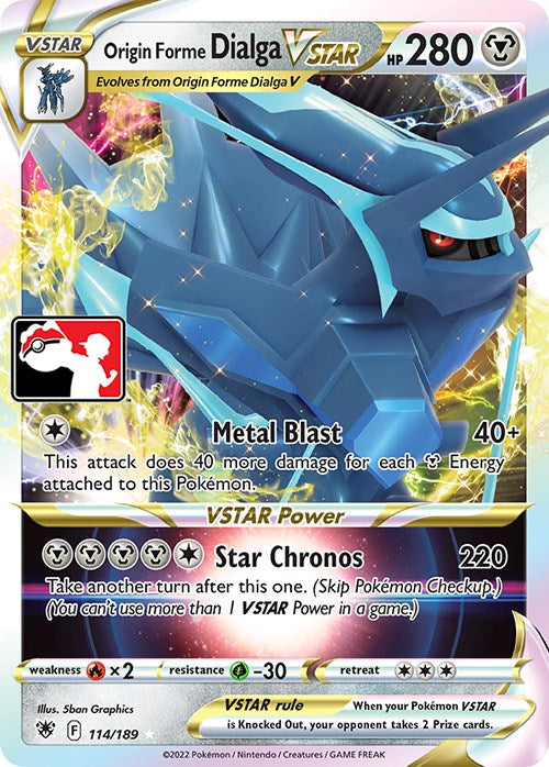 Origin Forme Dialga VSTAR (114/189) [Prize Pack Series Three] - Pokémon - Card Brawlers | Quebec | Canada |