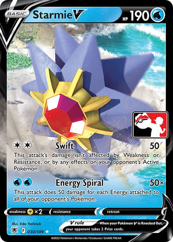 Starmie V (030/189) [Pack de prix série trois] 