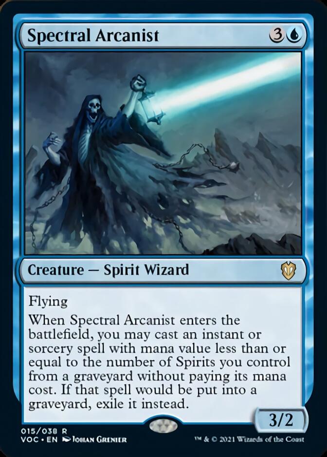 Spectral Arcanist [Innistrad: Crimson Vow Commander] - Magic: The Gathering - Card Brawlers | Quebec | Canada |