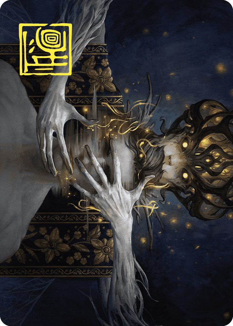 Ego Drain Art Card (Gold-Stamped Signature) [Wilds of Eldraine Art Series] - Magic: The Gathering - Card Brawlers | Quebec | Canada |