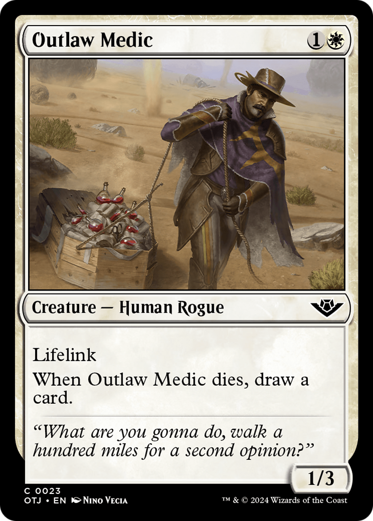 Outlaw Medic [Outlaws of Thunder Junction] - Magic: The Gathering - Card Brawlers | Quebec | Canada |