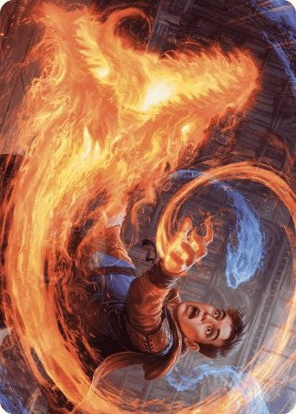 Frantic Firebolt Art Card [Wilds of Eldraine Art Series] - Magic: The Gathering - Card Brawlers | Quebec | Canada |