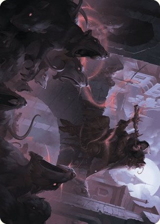 Gnawing Crescendo Art Card [Wilds of Eldraine Art Series] - Magic: The Gathering - Card Brawlers | Quebec | Canada |