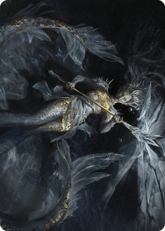 Sharae of Numbing Depths Art Card [Wilds of Eldraine Art Series] - Magic: The Gathering - Card Brawlers | Quebec | Canada |