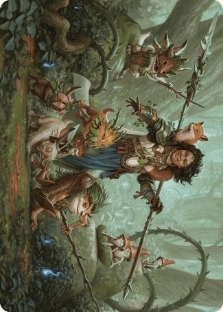 Ellivere of the Wild Court Art Card [Wilds of Eldraine Art Series] - Magic: The Gathering - Card Brawlers | Quebec | Canada |