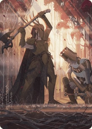Karmic Justice Art Card [Wilds of Eldraine Art Series] - Magic: The Gathering - Card Brawlers | Quebec | Canada |