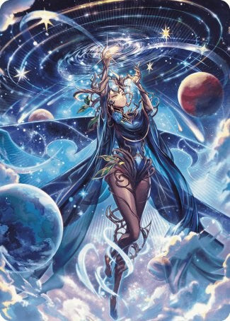 Omniscience Anime Art Card [Wilds of Eldraine Art Series] - Magic: The Gathering - Card Brawlers | Quebec | Canada |