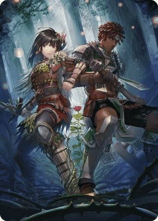 Defense of the Heart Art Card [Wilds of Eldraine Art Series] - Magic: The Gathering - Card Brawlers | Quebec | Canada |