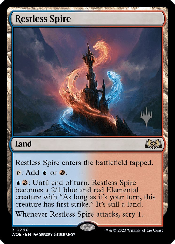 Restless Spire (Promo Pack) [Wilds of Eldraine Promos] - Magic: The Gathering - Card Brawlers | Quebec | Canada |