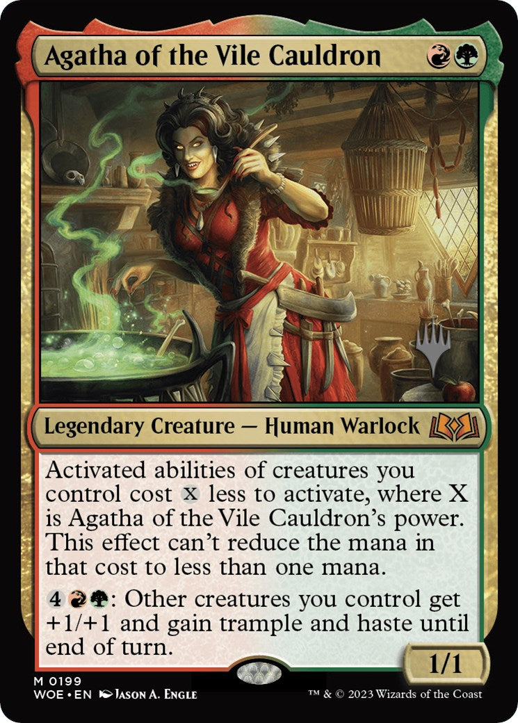 Agatha of the Vile Cauldron (Promo Pack) [Wilds of Eldraine Promos] - Magic: The Gathering - Card Brawlers | Quebec | Canada |