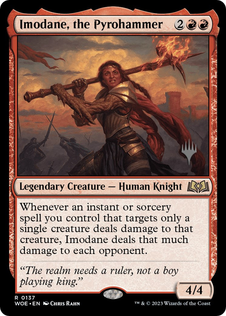 Imodane, the Pyrohammer (Promo Pack) [Wilds of Eldraine Promos] - Magic: The Gathering - Card Brawlers | Quebec | Canada |