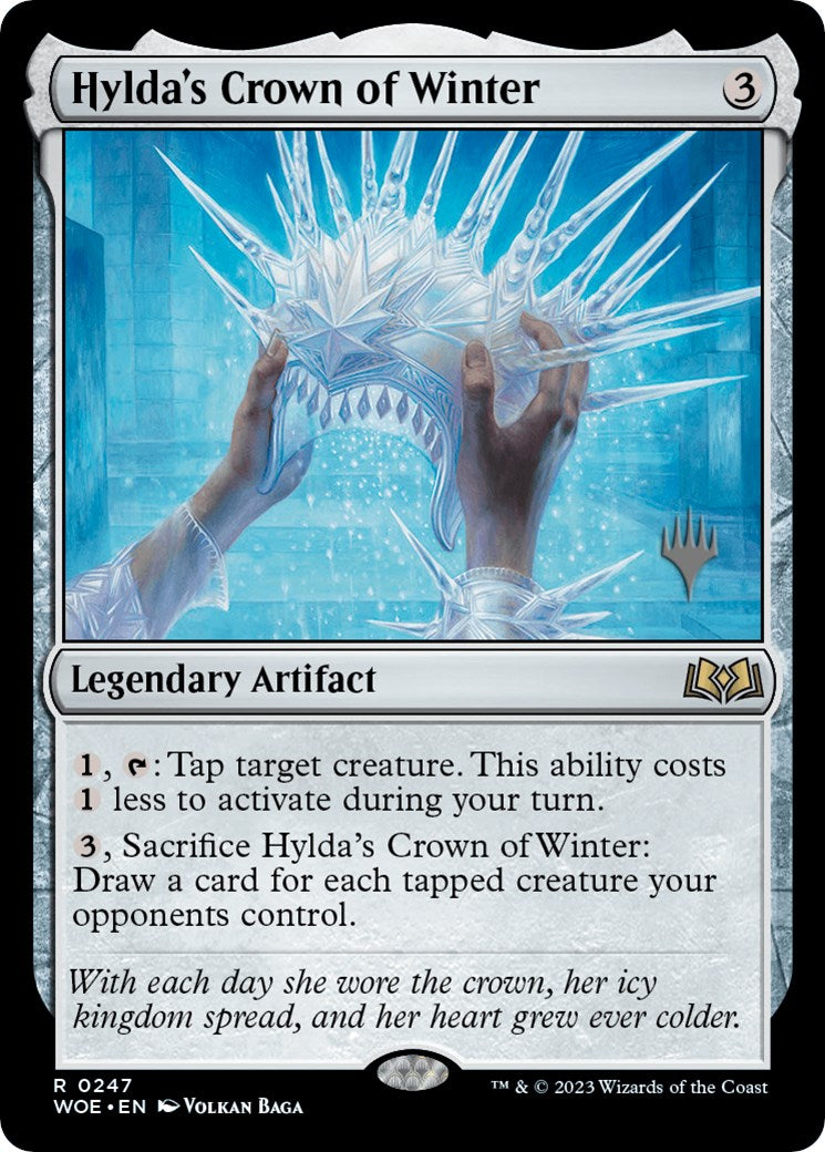 Hylda's Crown of Winter (Promo Pack) [Wilds of Eldraine Promos] - Magic: The Gathering - Card Brawlers | Quebec | Canada |