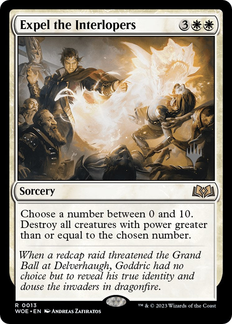 Expel the Interlopers (Promo Pack) [Wilds of Eldraine Promos] - Magic: The Gathering - Card Brawlers | Quebec | Canada |