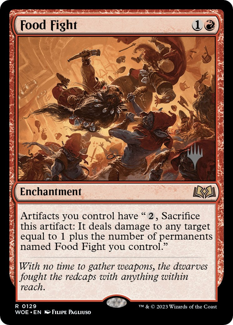 Food Fight (Promo Pack) [Wilds of Eldraine Promos] - Magic: The Gathering - Card Brawlers | Quebec | Canada |