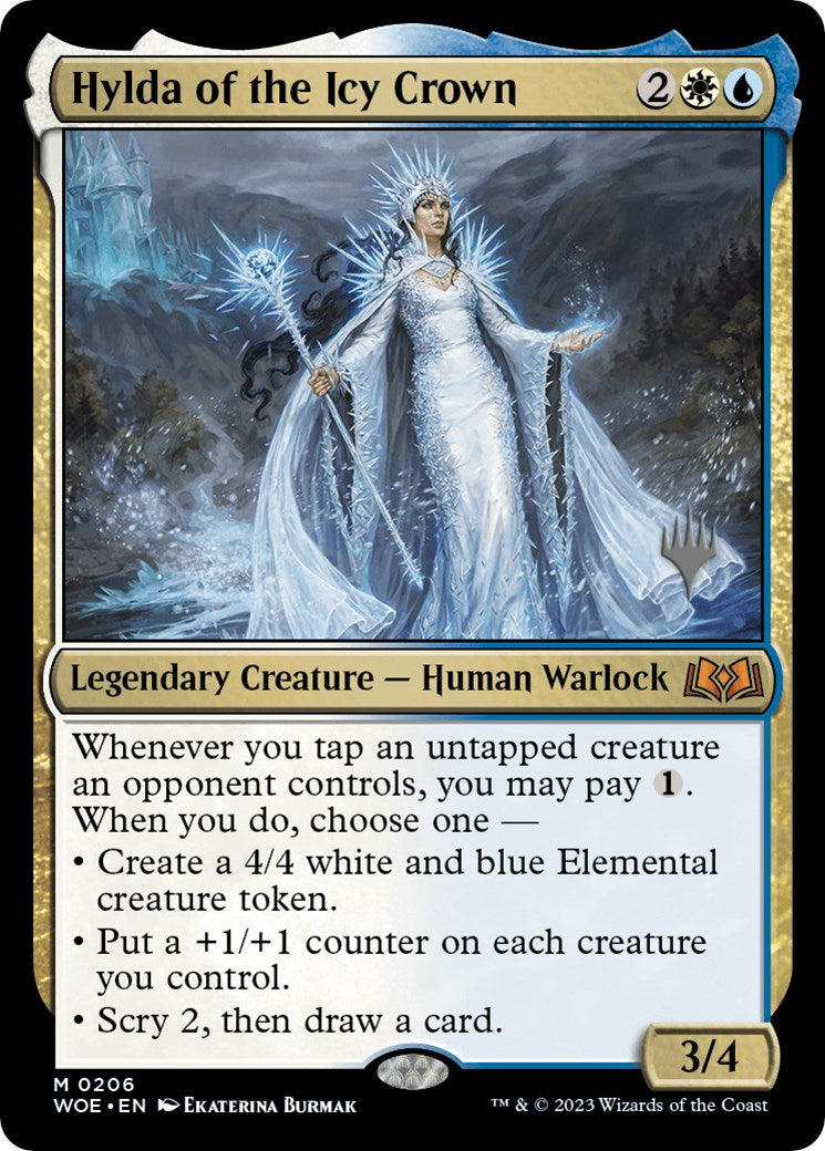 Hylda of the Icy Crown (Promo Pack) [Wilds of Eldraine Promos] - Magic: The Gathering - Card Brawlers | Quebec | Canada |