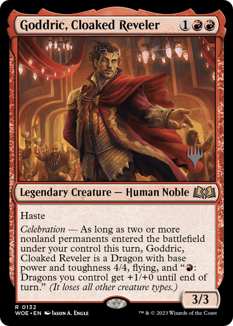 Goddric, Cloaked Reveler (Promo Pack) [Wilds of Eldraine Promos] - Magic: The Gathering - Card Brawlers | Quebec | Canada |