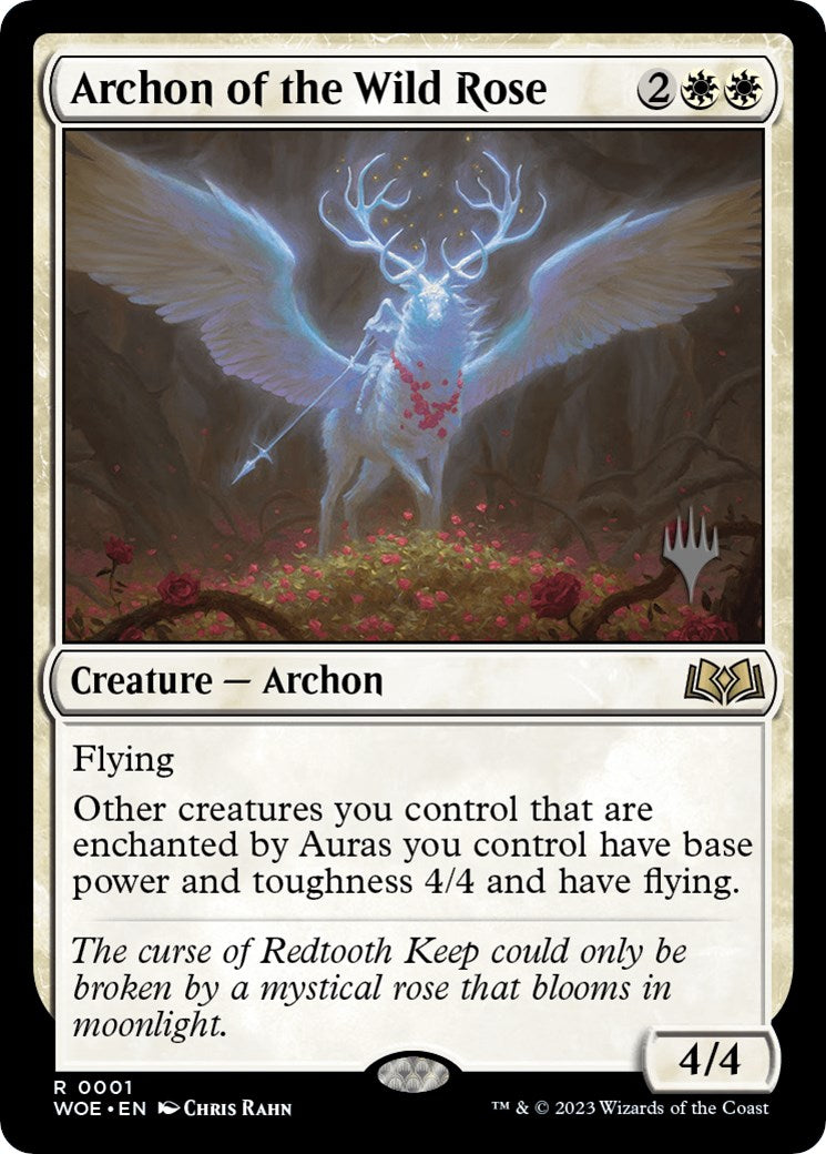 Archon of the Wild Rose (Promo Pack) [Wilds of Eldraine Promos] - Magic: The Gathering - Card Brawlers | Quebec | Canada |