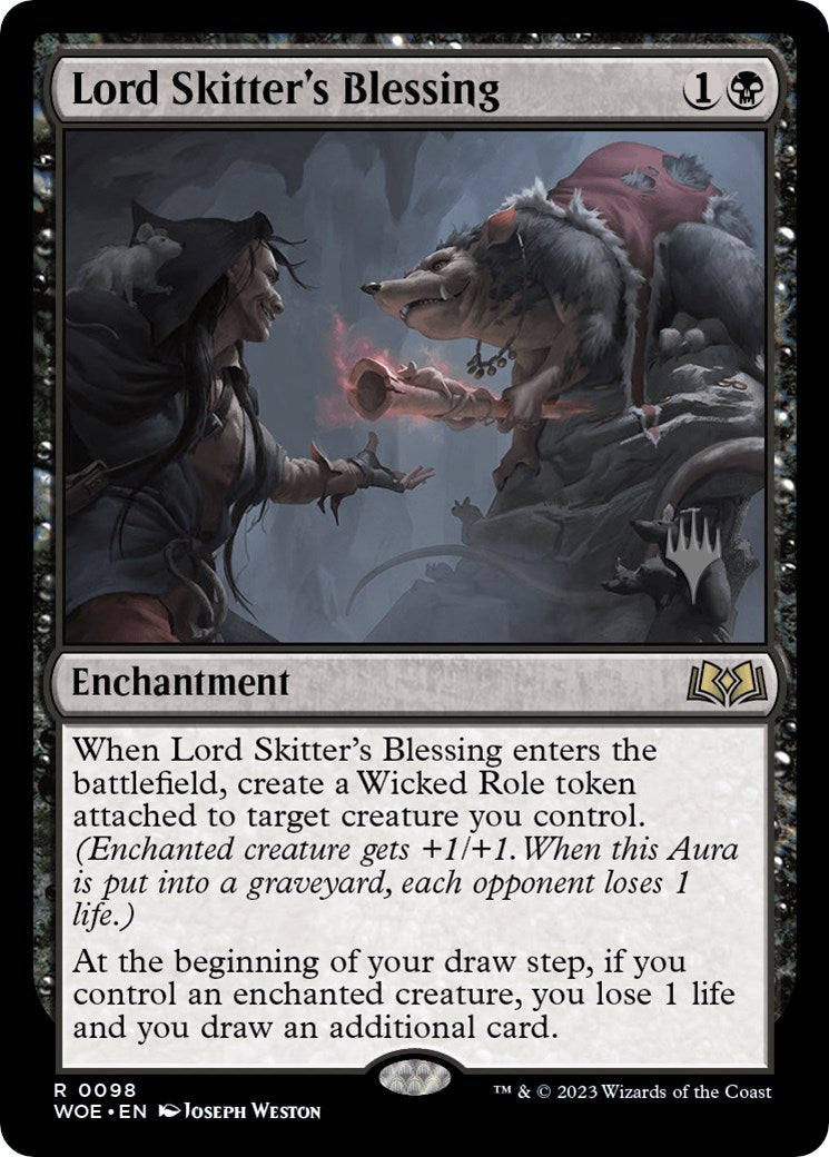 Lord Skitter's Blessing (Promo Pack) [Wilds of Eldraine Promos] - Magic: The Gathering - Card Brawlers | Quebec | Canada |