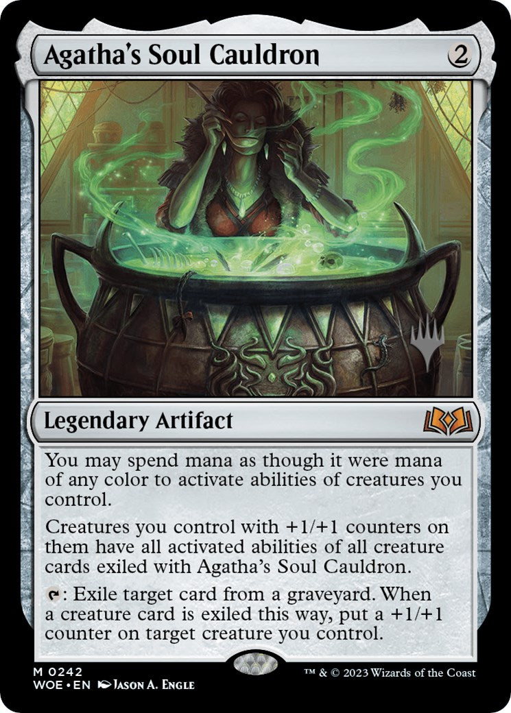 Agatha's Soul Cauldron (Promo Pack) [Wilds of Eldraine Promos] - Magic: The Gathering - Card Brawlers | Quebec | Canada |