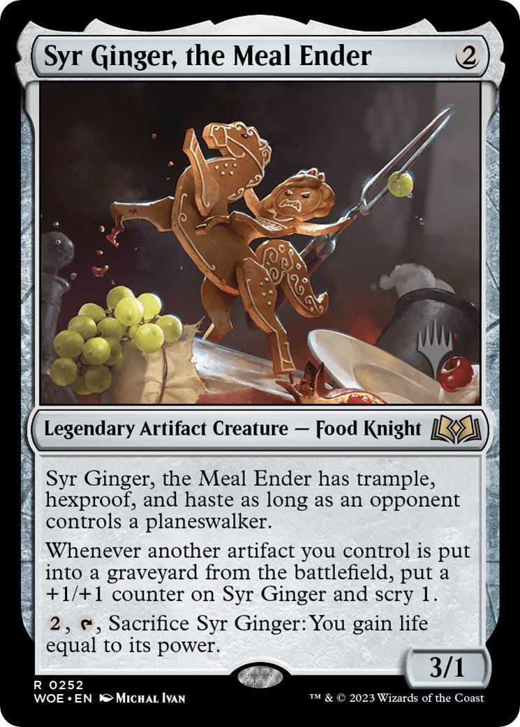 Syr Ginger, the Meal Ender (Promo Pack) [Wilds of Eldraine Promos] - Magic: The Gathering - Card Brawlers | Quebec | Canada |