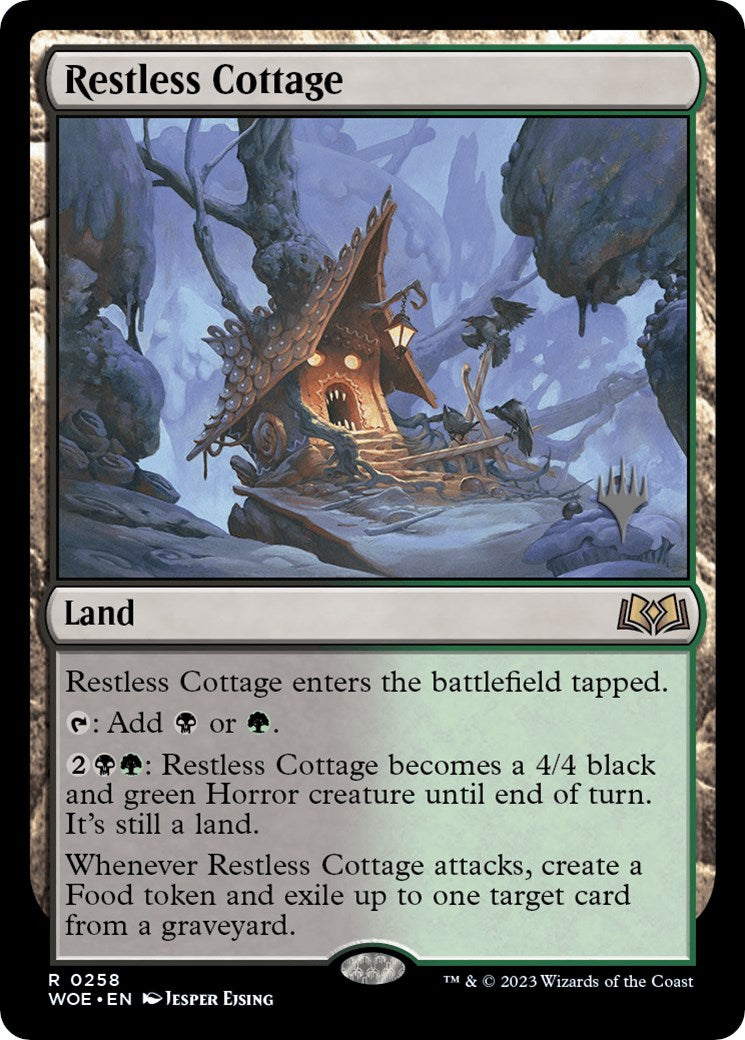 Restless Cottage (Promo Pack) [Wilds of Eldraine Promos] - Magic: The Gathering - Card Brawlers | Quebec | Canada |