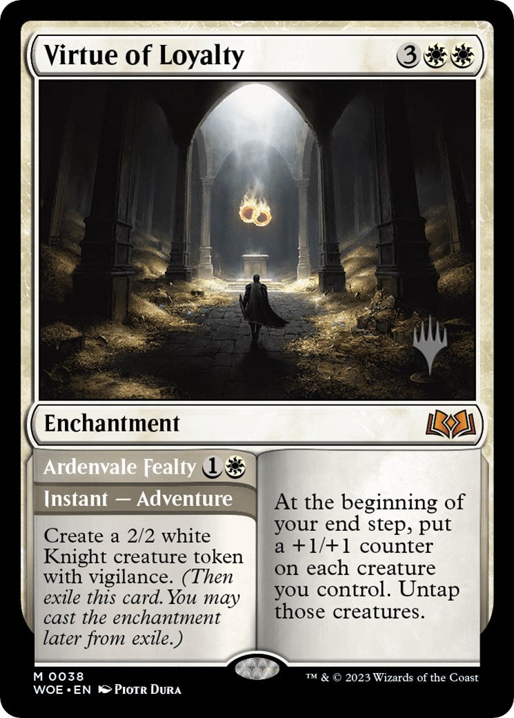Virtue of Loyalty // Ardenvale Fealty (Promo Pack) [Wilds of Eldraine Promos] - Magic: The Gathering - Card Brawlers | Quebec | Canada |